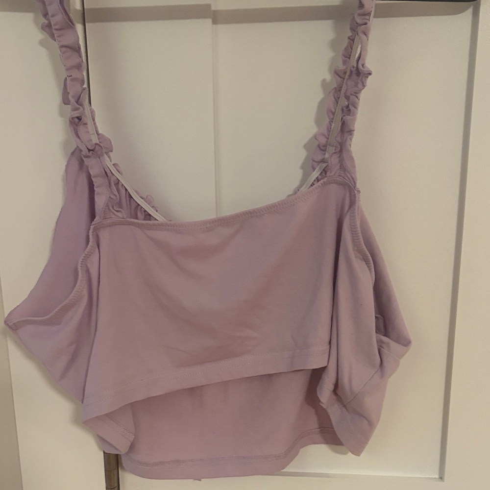SHEIN Lilac Ruffled Camisole Top - Picture 5 of 5
